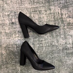 Block Black Women's Heels